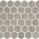 Mosaïque Miki - InkJet Mosaics Grey Mat 11" x 13"