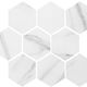Mosaic Miki - InkJet Mosaics Calacatta Matte 10" x 12"