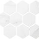 Mosaic Miki - InkJet Mosaics Carrara White Matte 10" x 12"