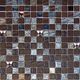 Mosaïque Mystic Glass Agata Brown Lustré 13" x 13"