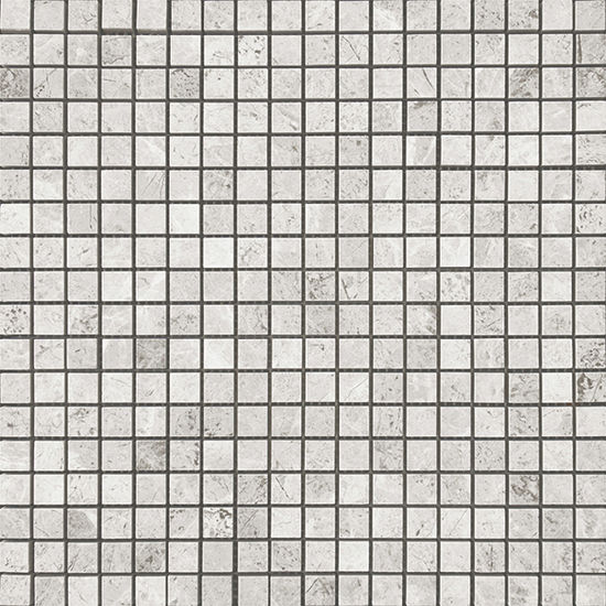 Mosaic Terra Marble Thundra Grey Square Polished 12" x 12"