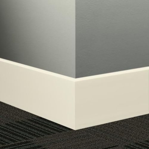 Johnsonite Millwork Contoured Wall Base 77 White Pearl Mandalay 21/