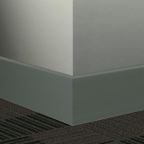 Johnsonite Millwork Contoured Wall Base 86 Hunter Green Mandalay 21/2" x 8' (Pack of 4