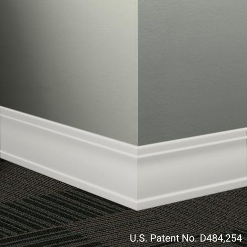 Johnsonite Millwork Contoured Wall Base TB3 Dover Outline 31/2" x 8
