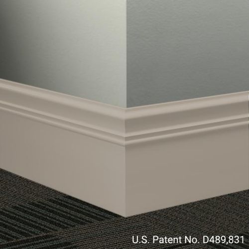 Johnsonite - Millwork Contoured Wall Base #121 Cement Monarch 6