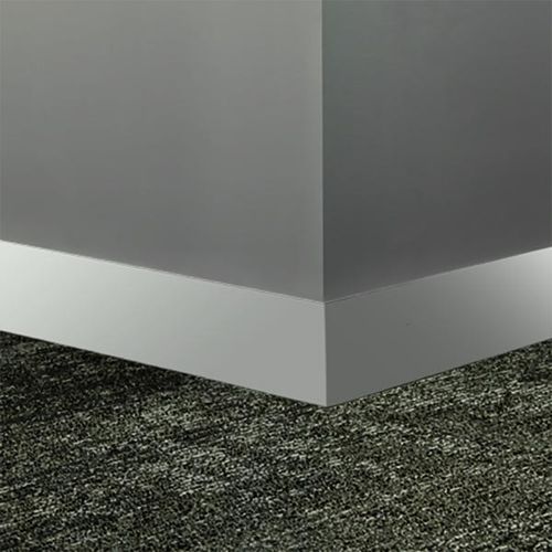 Johnsonite Millwork Contoured Wall Base 50 White Monument 21/2" x 8