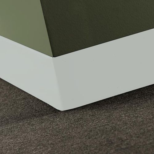 Johnsonite - Traditional Vinyl #50 White Toeless Outer Corner - 1/16 ...