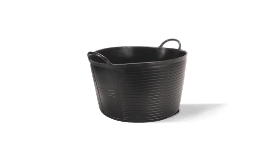 Plastic Bucket FLEXTUB No. 4 with Reinforced Handle 4.5 gal