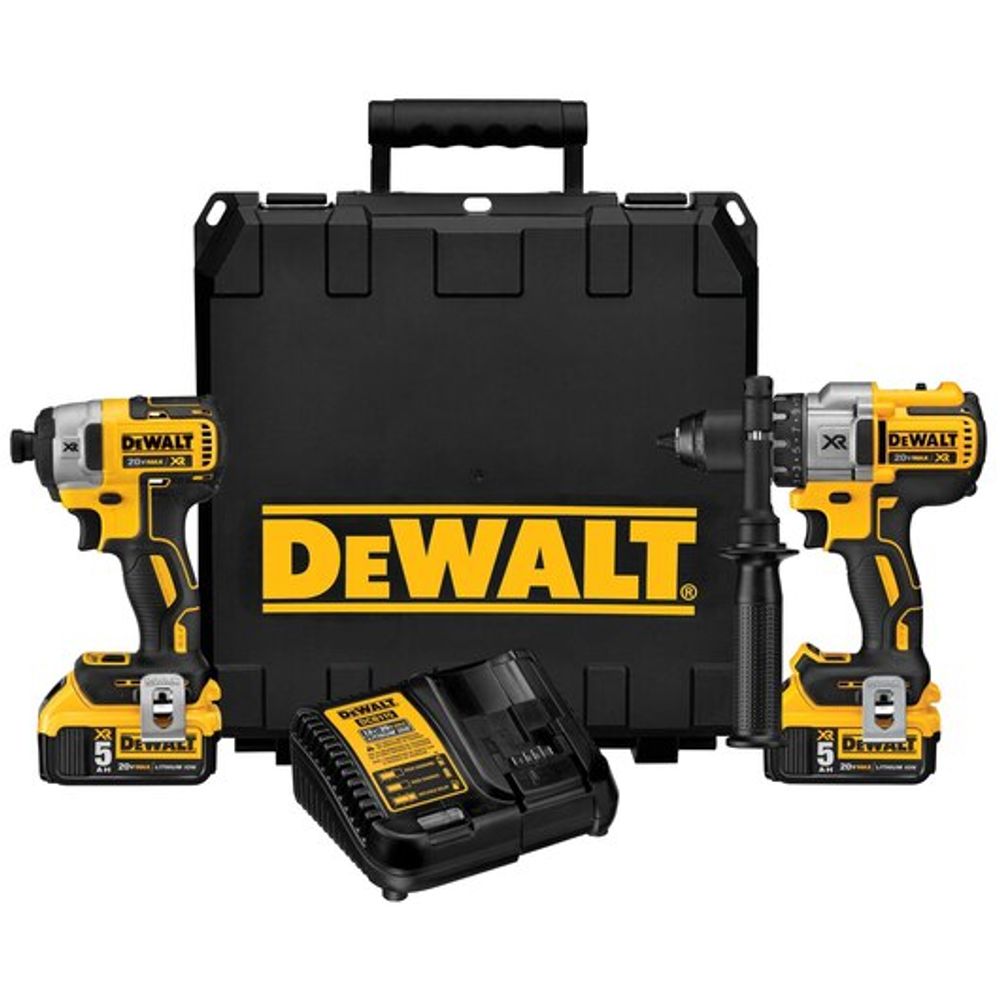 DeWalt Hammerdrill Impact Driver Combo Kit 5AH 20V DCK299P2