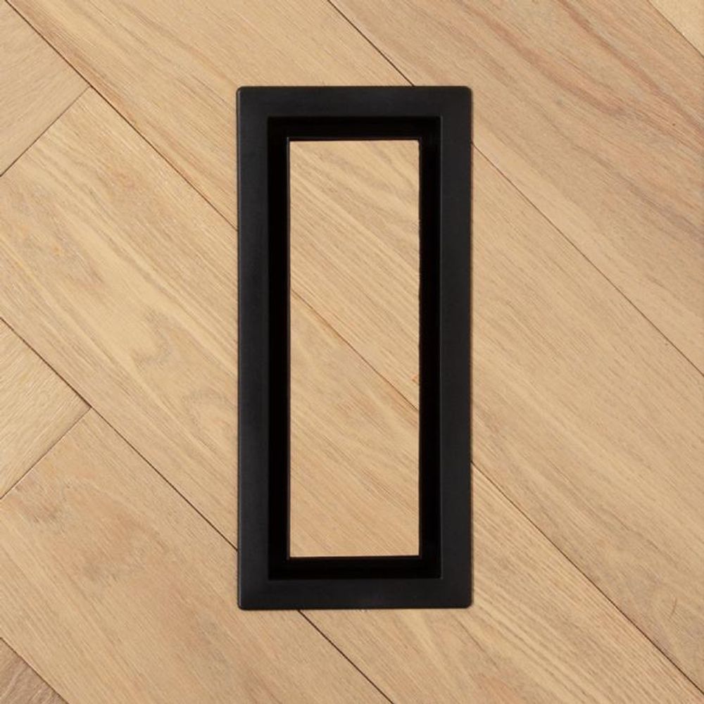 Aria Vents Lite Vent Cover Matte Black - 3 x 10 (LITE3X10BLK) | FloorBox