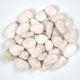 Medium River Stones Piedra Pebbles White Polished 40 lb