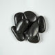 Very Large River Stones Piedra Pebbles Black Polished 40 lb