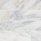 Tuiles de plancher Arabescato Carrara White-Cool Poli 6" x 24"