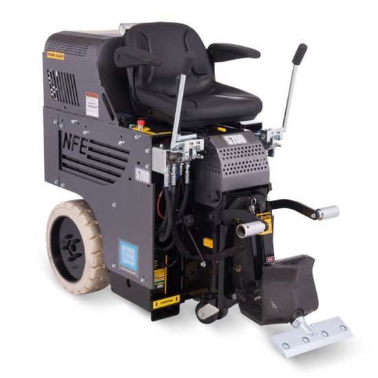 All Day Battery Ride-On Floor Removal Machine
