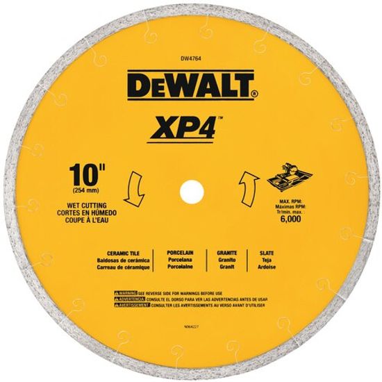 Wet Tile Saw Blade XP4 Premium Quality 10" x 0.06"