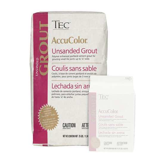 AccuColor Premium Unsanded Grout #910 Bright White 25 lb