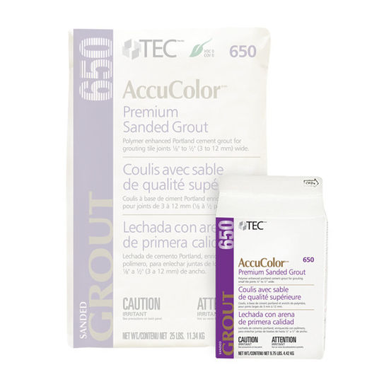 AccuColor Premium Sanded Grout #909 Sterling 10 lb