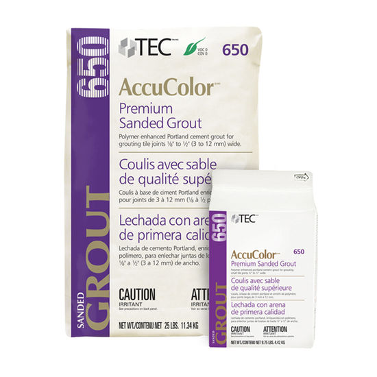 AccuColor Premium Sanded Grout #933 Standard Gray 50 lb