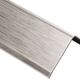 ECK-K Retrofit Heavy-Duty Edge-Protection Profile for Outside Corner 90° - Brushed Stainless Steel (V2) 2" x 4' 11"