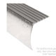 Nez de marche en aluminium avec tombant, Or Coventry - 1 5/8" x 12'