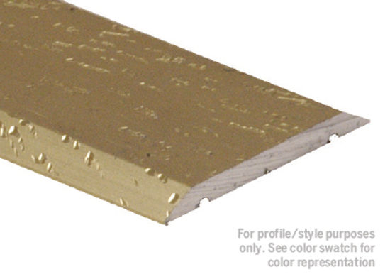 Aluminum Flat Joiner Coventry Gold (CVG) 1" (25 mm) x 12' (3.7 m)