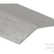 Barre biseautée en aluminium économique or Coventry 1-1/2" x 12'