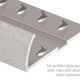 Tapdown Pinned Residential Aluminum Hammered Antique Bronze 9/16" x 12'