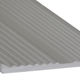 Règle droite à dents de tigre en aluminium, Clair anodisé satiné - 2 1/4" x 29"
