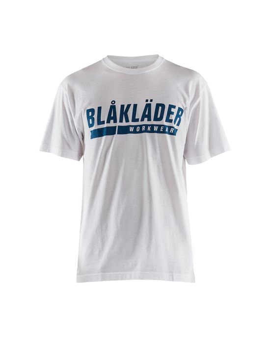 T-Shirt à manches courtes avec logo blanc Large