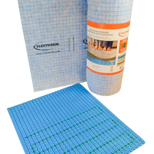 Flextherm Floor Heating Uncoupling Membrane Sheet 33" x 39" 5.5. mm