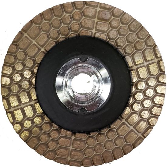 Diamond Alligator Segmented Cup Wheel Resin Filling Fiber Series Medium Grit 4"