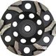 Diamond Segmented Cup Wheel T-Shark Series 7"