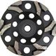 Diamond Segmented Cup Wheel T-Shark Series 4-1/2"