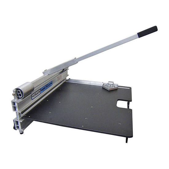 675 24" Carpet Tile Cutter