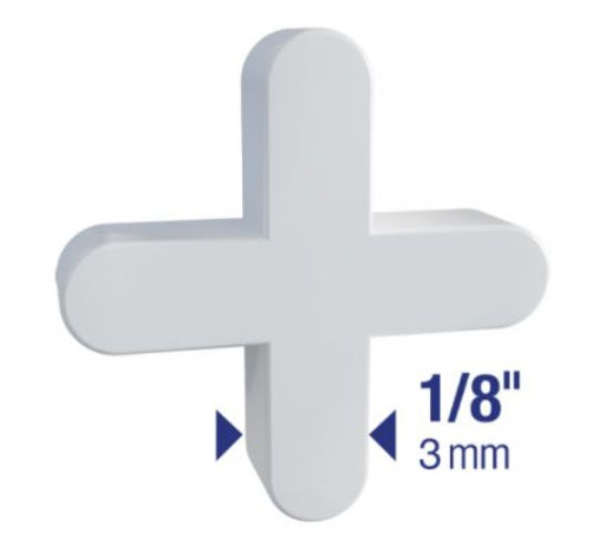 Traditional Flexible Tile Spacers 1/8" (Pack of 500)