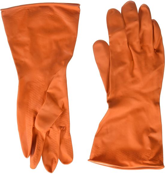 Heavy Duty Multipurpose Latex Gloves for Tile Grouting One Size Fits Most