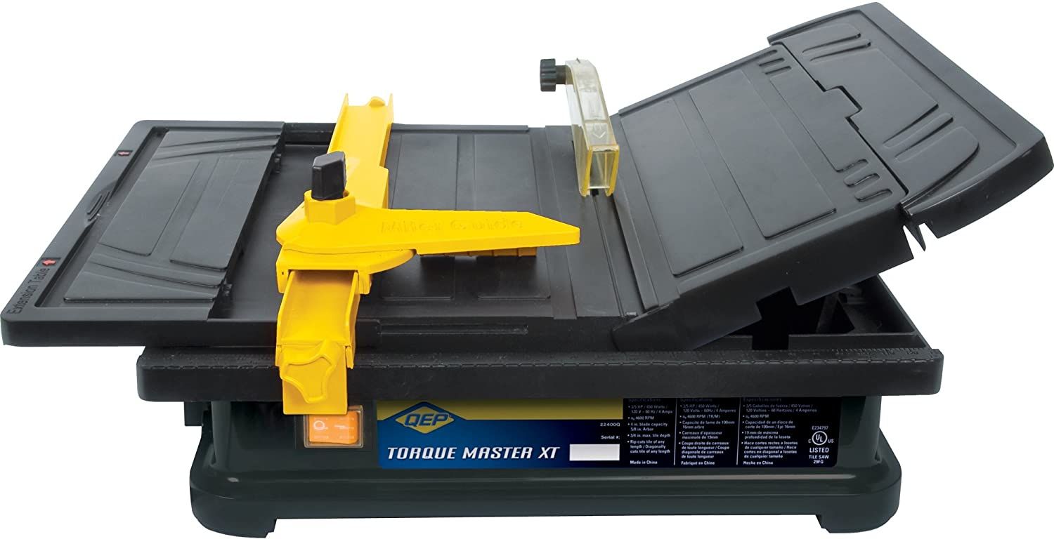 QEP Torque Master XT Portable Wet Tile Table Saw 4