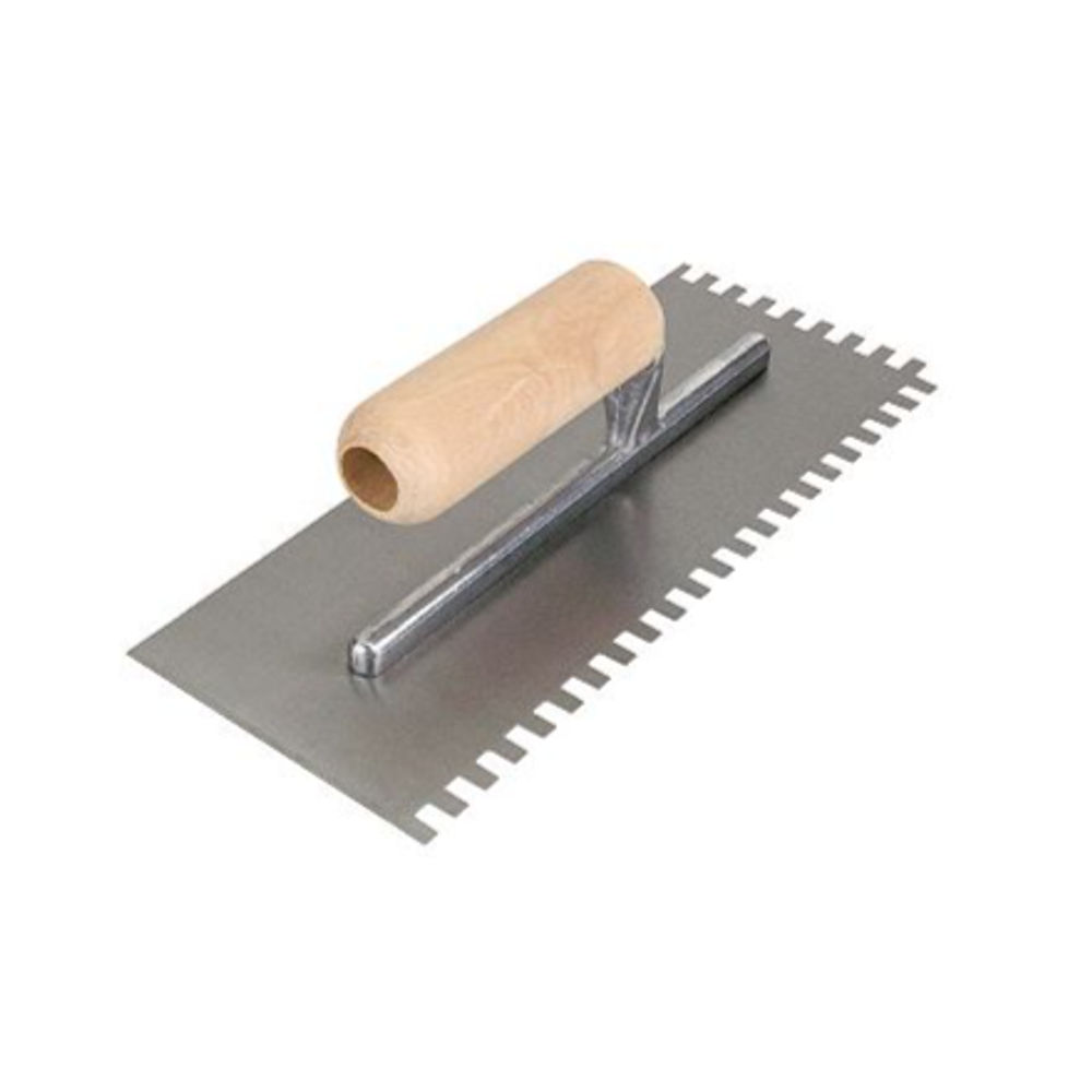 QEP Flooring Trowel SquareNotched 1/4" x 3/8" x 1/4" (49714) FloorBox