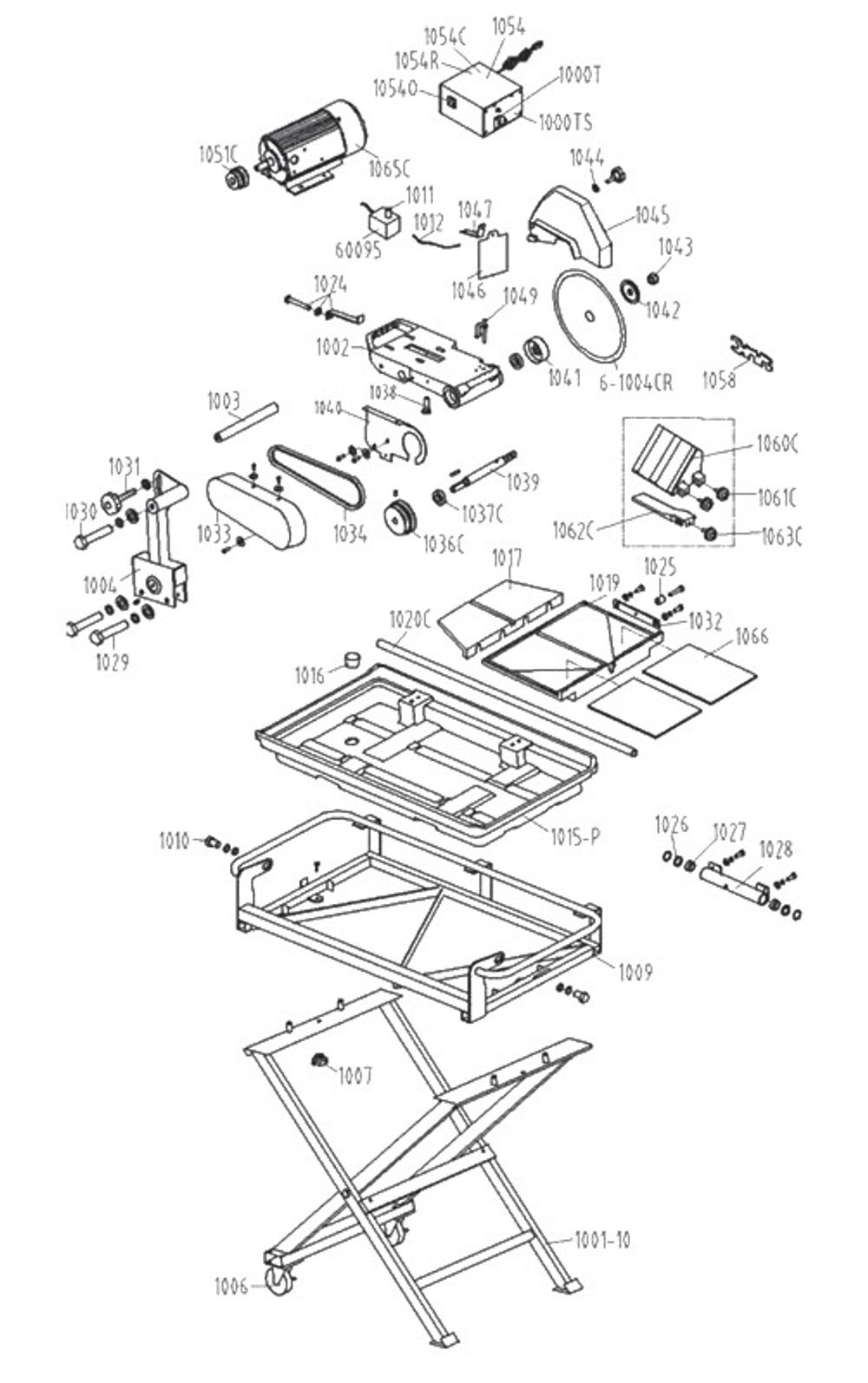 Model 60010 deals tile saw price