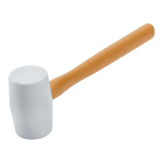 White Rubber Tile Tapping Mallet 16 oz