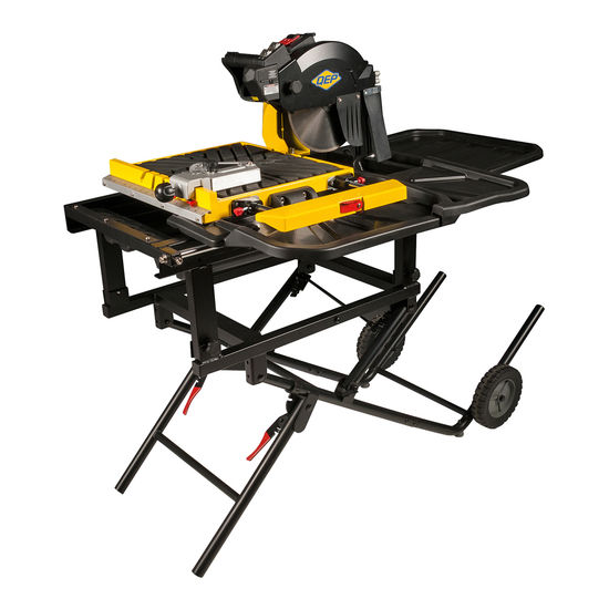 Qep 4 inch clearance portable tile saw