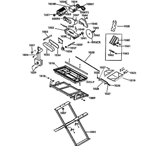 QEP Folding Saw Stand for 60020 FloorBox
