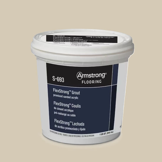 Armstrong Flooring FlexStrong 1-Quart Gypsum Acrylic Premix Grout Armstrong Flooring FlexStrong 1-Quart Gypsum Acrylic Premix Grout