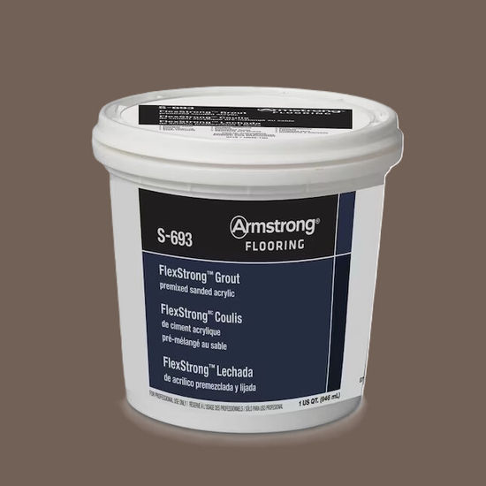 Armstrong Flooring FlexStrong 1-Quart Cocoa Acrylic Premix Grout Armstrong Flooring FlexStrong 1-Quart Cocoa Acrylic Premix Grout