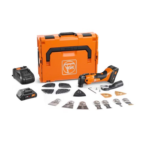 Cordless Oscillating Multi-Tool Kit Multimaster AMM500 Plus Top AS 18V