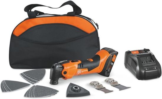 Kit multi-outils oscillants sans fil Multimaster AMM500 AS avec sac en nylon