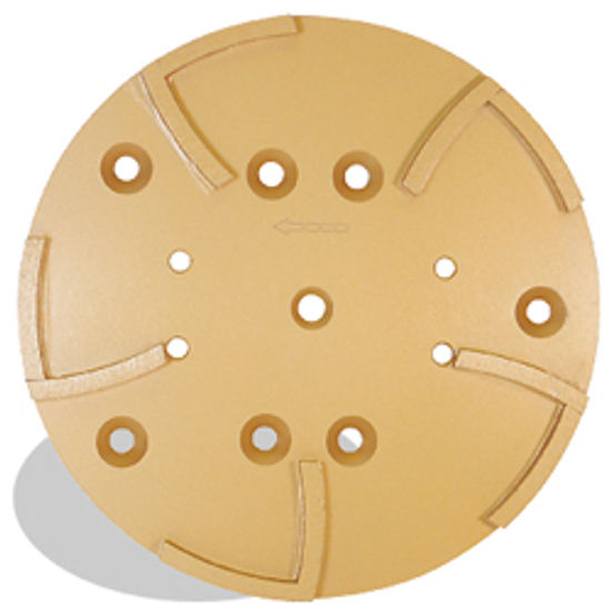 floor buffing machine accessory Hexpin® Surface Grinding Plate 10" x 3/4"