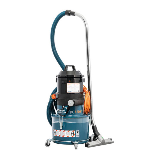 Mobile Dust Extractor ECO DC1800 Single Phase 115V 15" x 15" x 29"