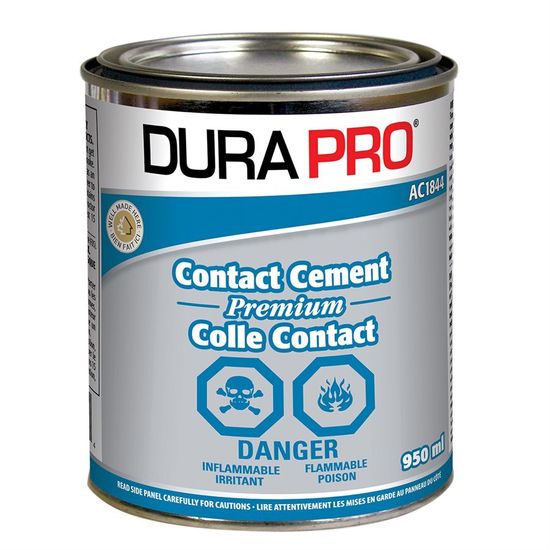 Adhésif contact DuraPro Premium Colle Contact 1 qt