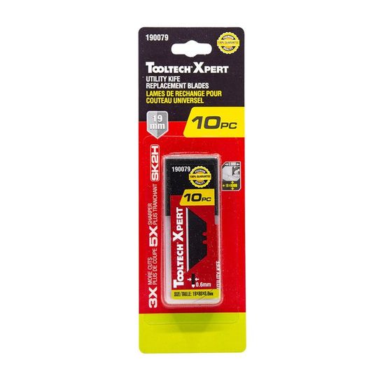 Utility Knife Replacement Blades (Pack of 10)